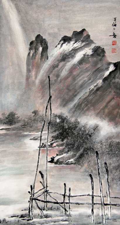 黄幻吾 山水 立轴